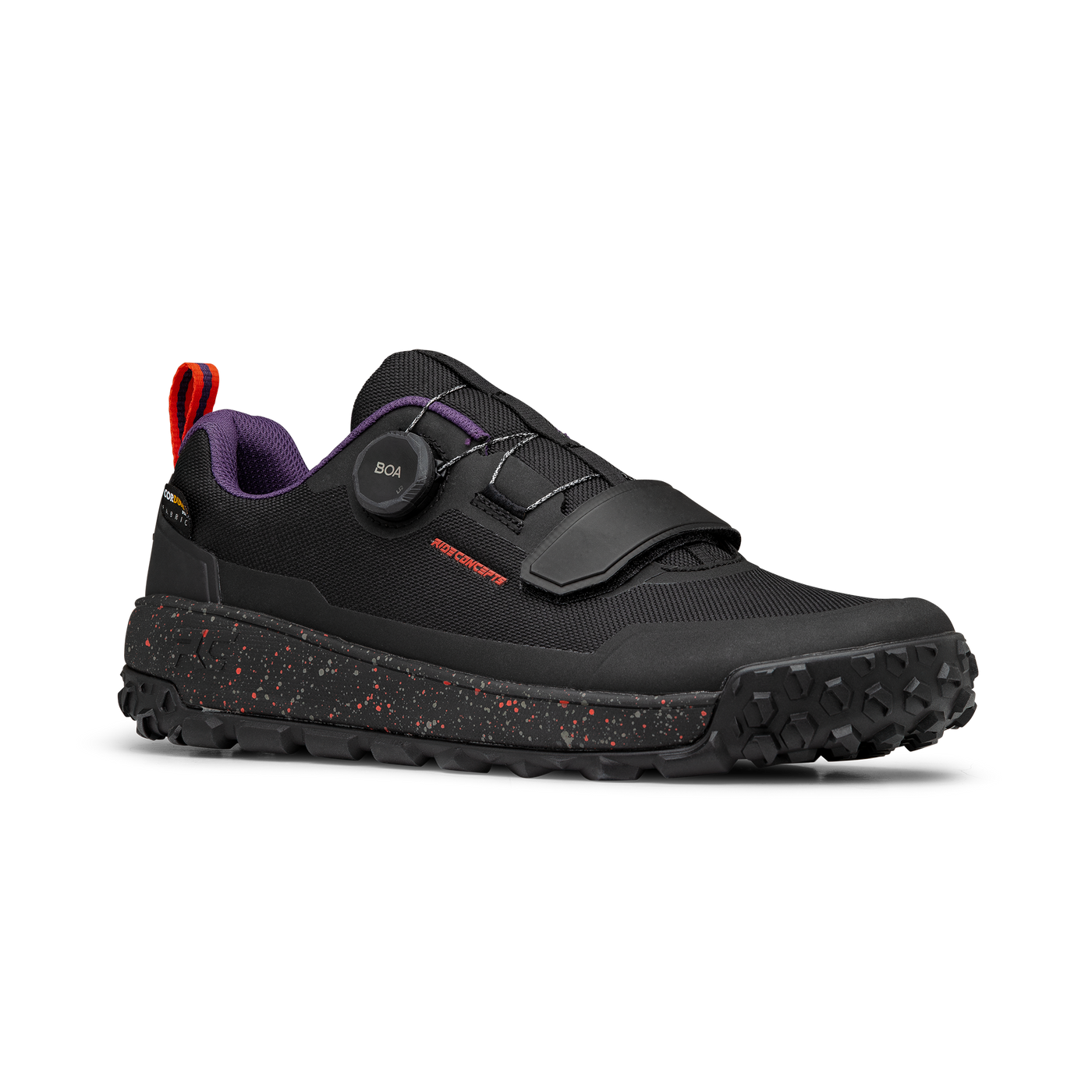 Ride Concepts Men's Tallac Clip BOA MTB Shoe - Black and Red